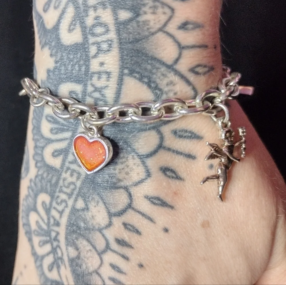 Silver Charm Bracelet